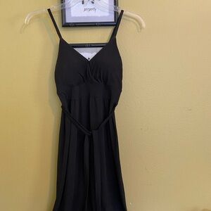 Black Spaghetti Strap Dress